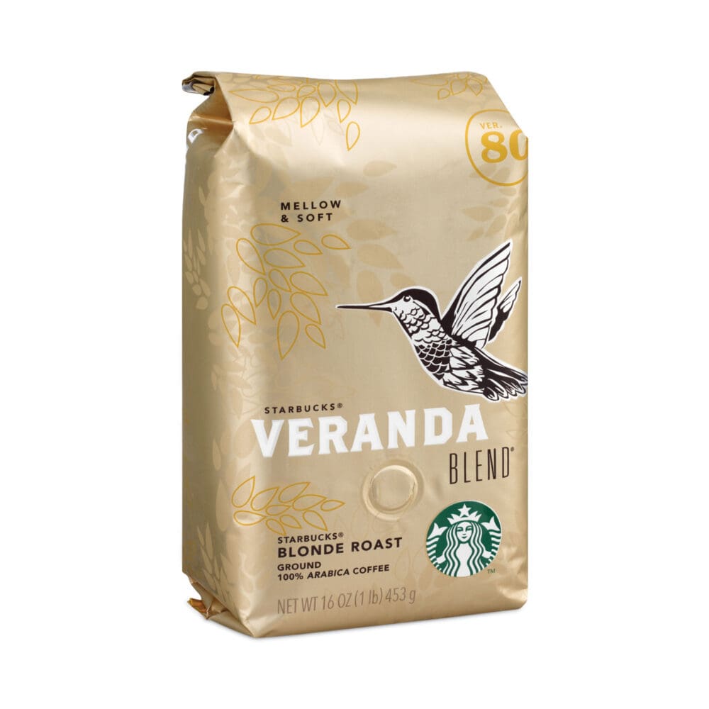 VERANDA BLEND Coffee, Ground,1 lb Bag, 6/Carton