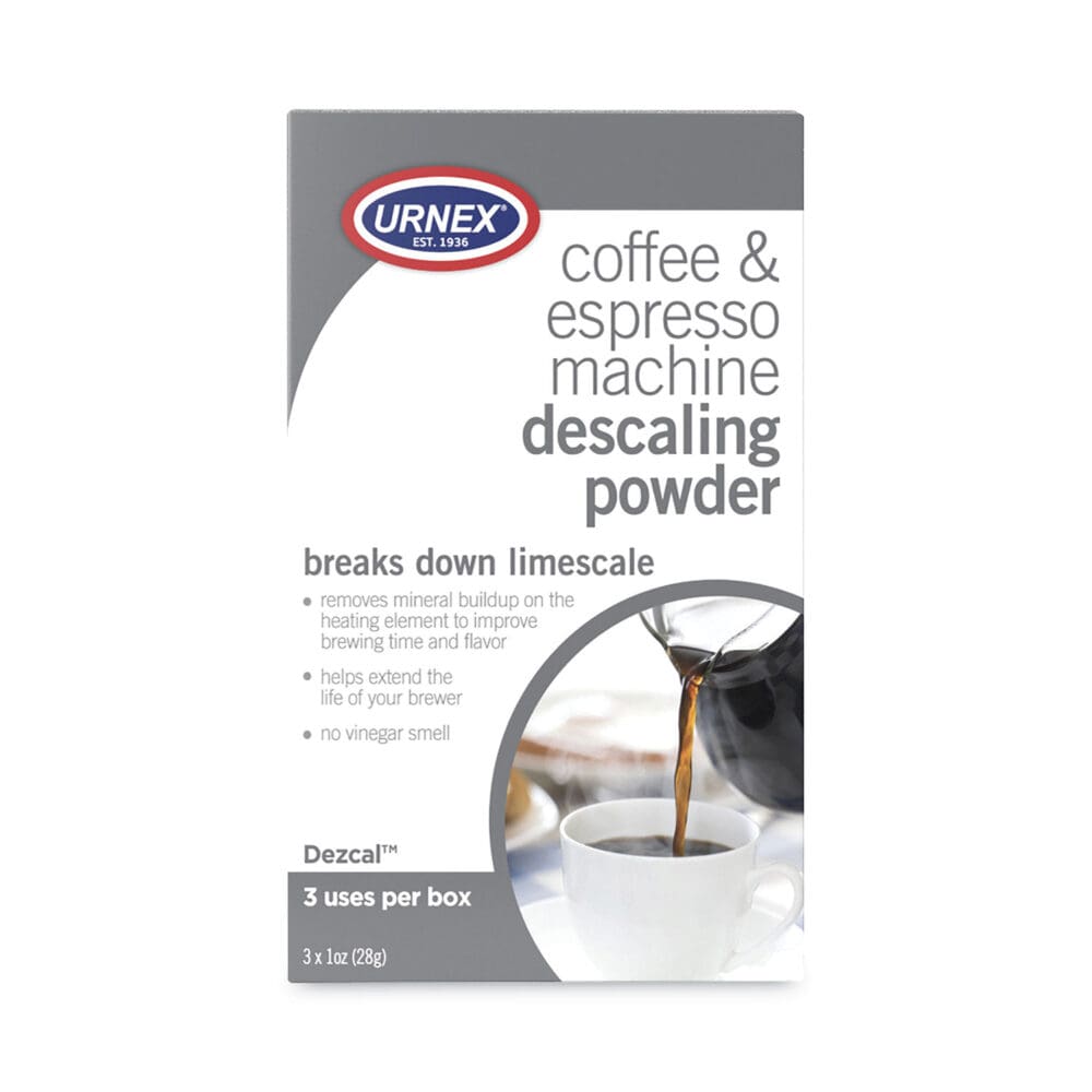Coffee and Espresso Machine Descaling Powder, 1 oz Packets, 3/Box