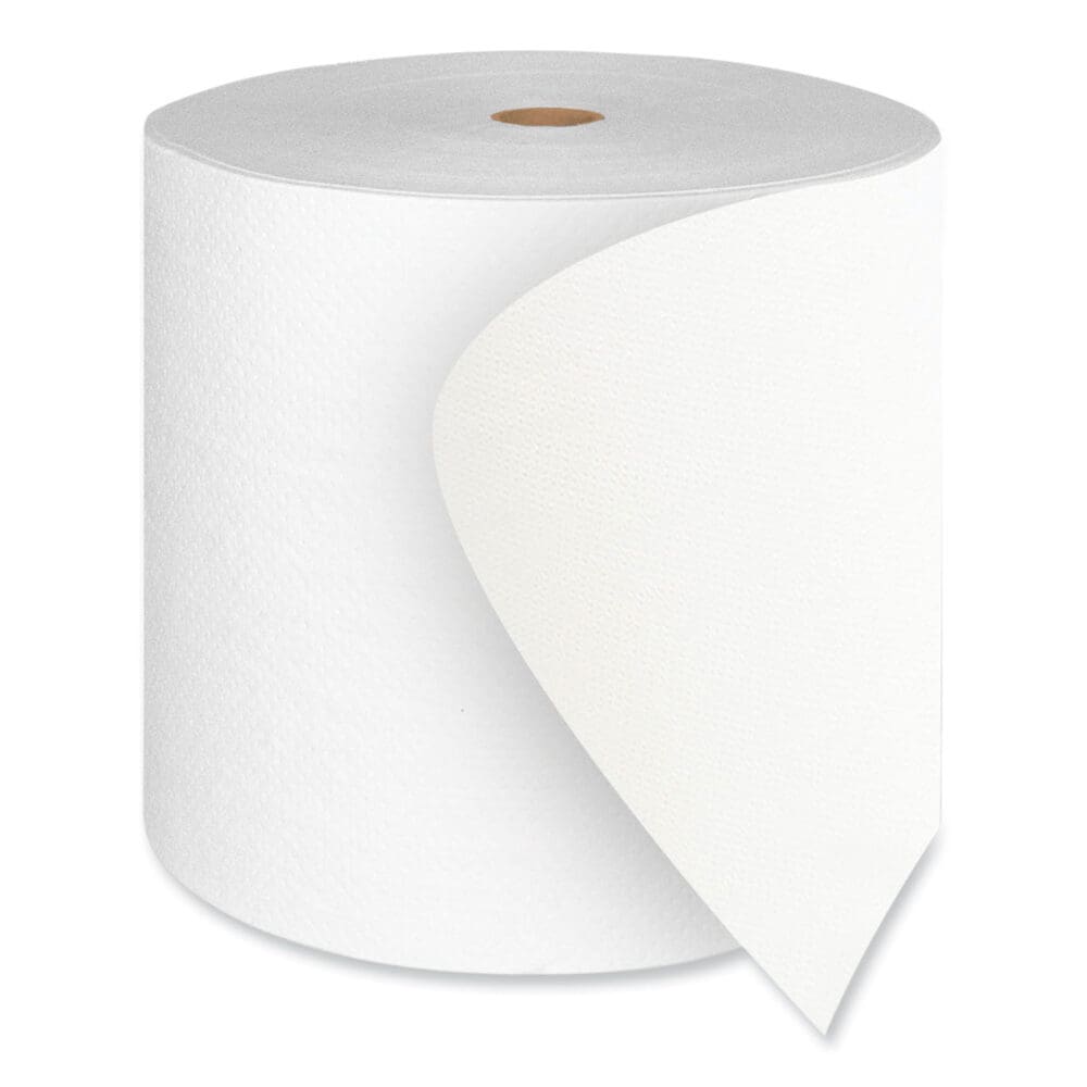 Valay Proprietary Roll Towels, 1-Ply, 7" x 800 ft, White, 6 Rolls/Carton