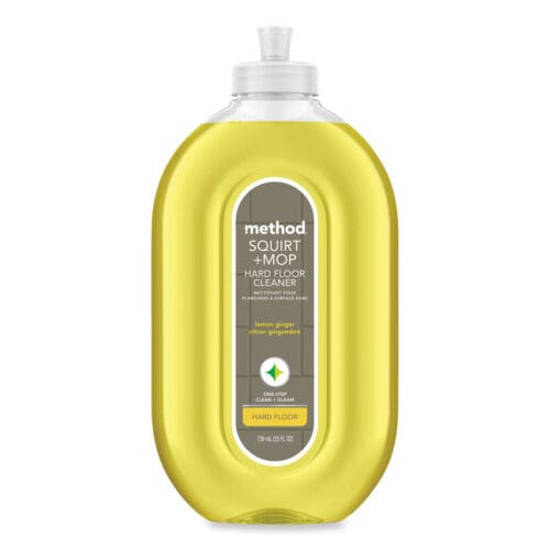 Squirt + Mop Hard Floor Cleaner, 25 oz Spray Bottle, Lemon Ginger Scent