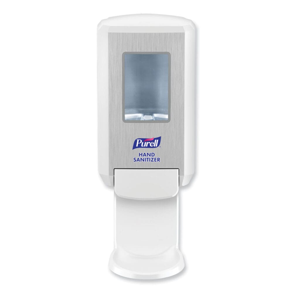 CS4 Hand Sanitizer Dispenser, 1,200 mL, 6.12 x 4.48 x 10.81, White