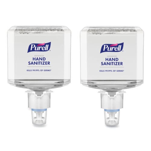Advanced Hand Sanitizer Foam, For ES4 Dispensers, 1,200 mL Refill, Refreshing Scent, 2/Carton