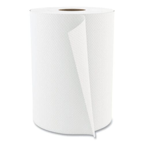 Select Roll Paper Towels, 1-Ply, 7.88" x 350 ft, White, 12 Rolls/Carton
