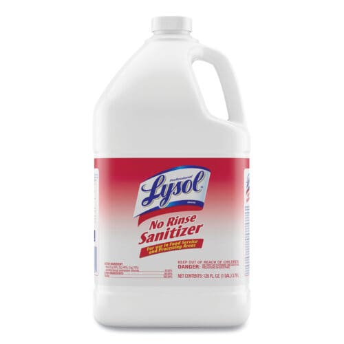 No Rinse Sanitizer Concentrate, 1 gal Bottle, 4/Carton