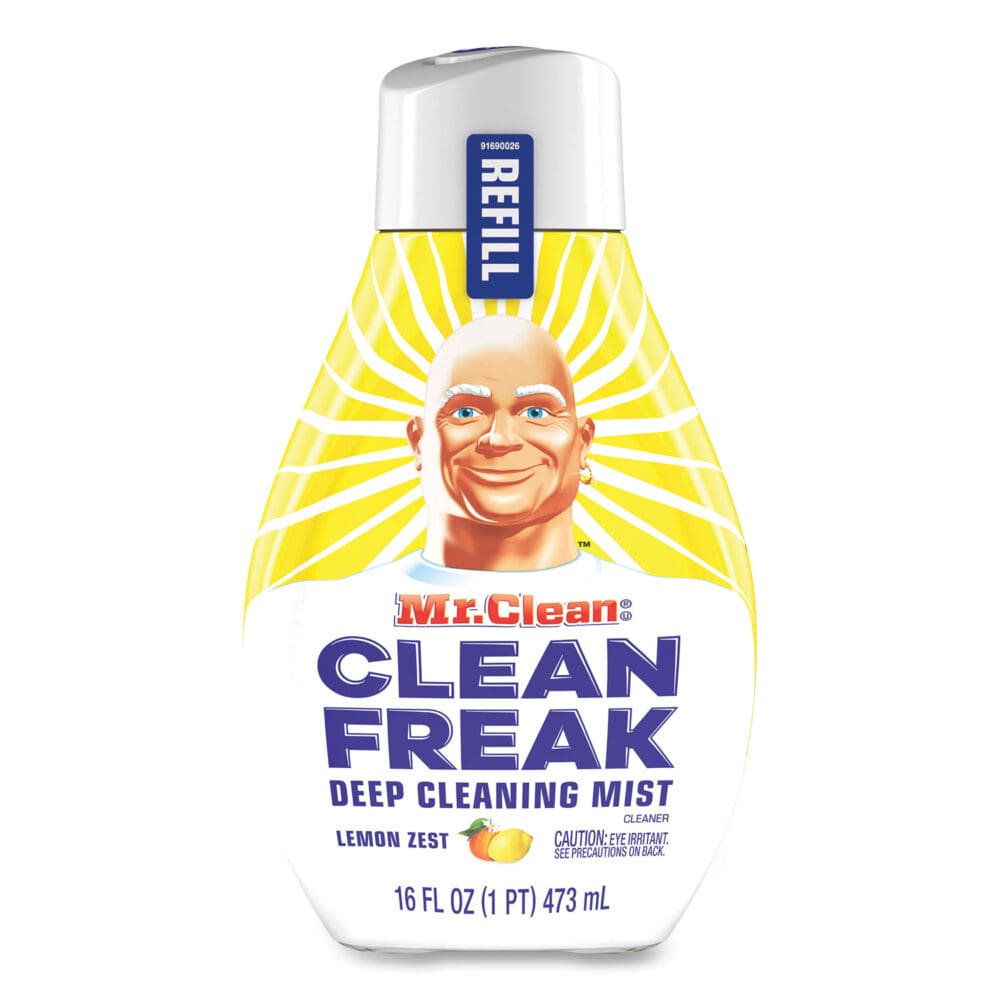 Clean Freak Deep Cleaning Mist Multi-Surface Spray Refill, Lemon Zest, 16 oz Refill Bottle