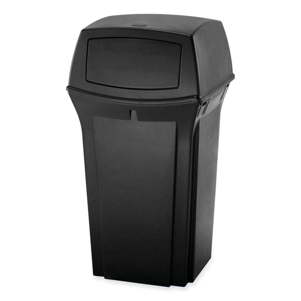 Ranger Fire-Safe Container, 45 gal, Structural Foam, Black